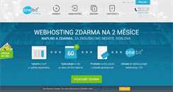 Desktop Screenshot of onebit.cz
